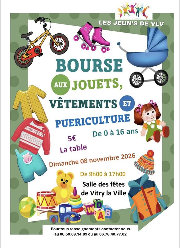 Bourse aux jouets et à la puériculture