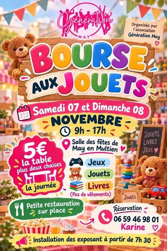 Bourse aux jouets