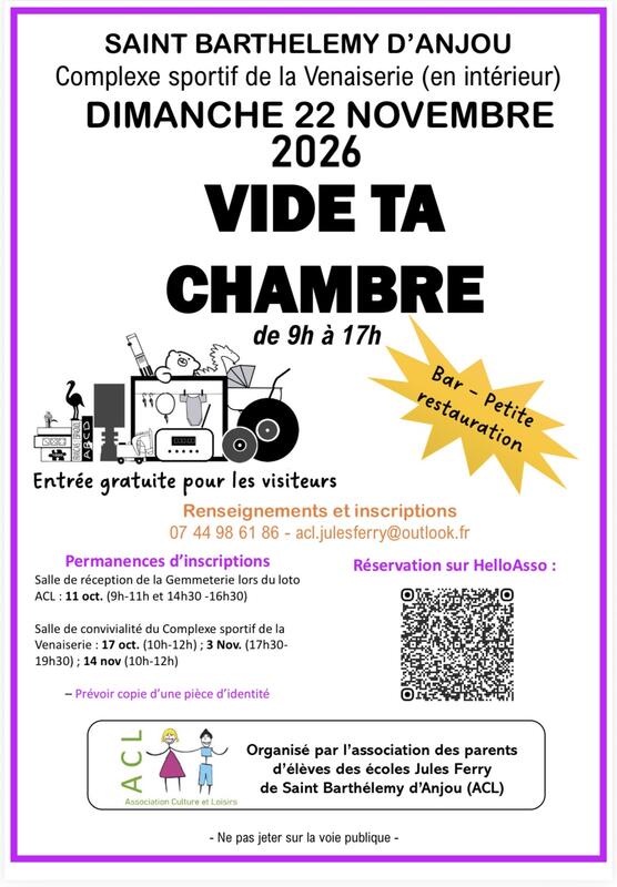 Vide ta chambre acl jules ferry