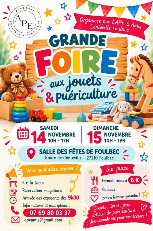 Foire aux jouets - puériculture