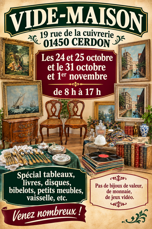 Vide maison