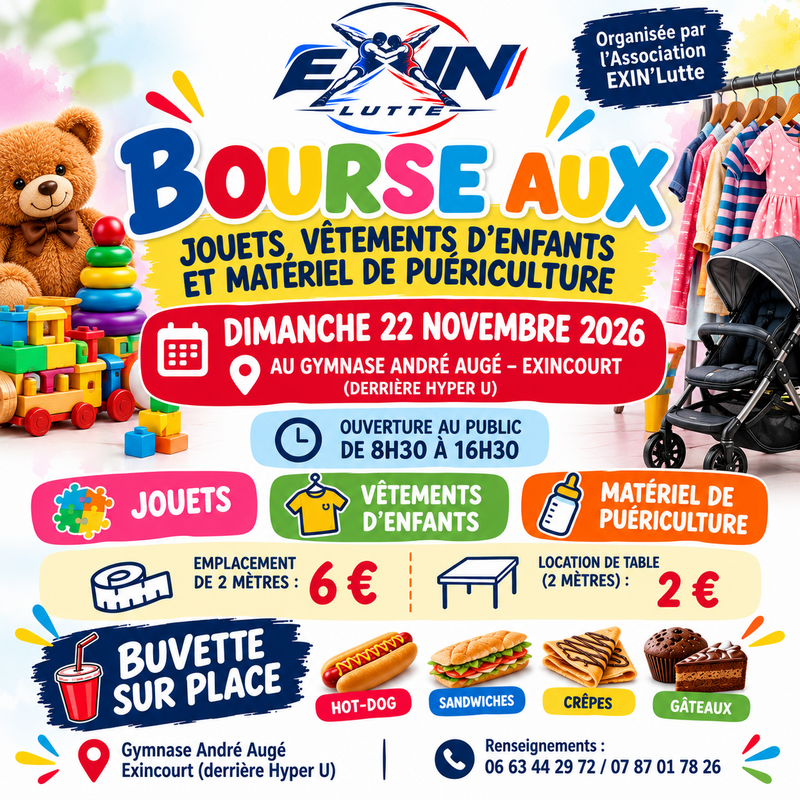 Bourse aux jouets