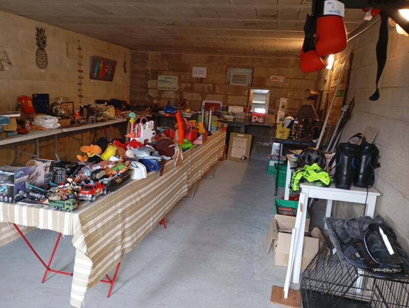 Vide garage - sous sol