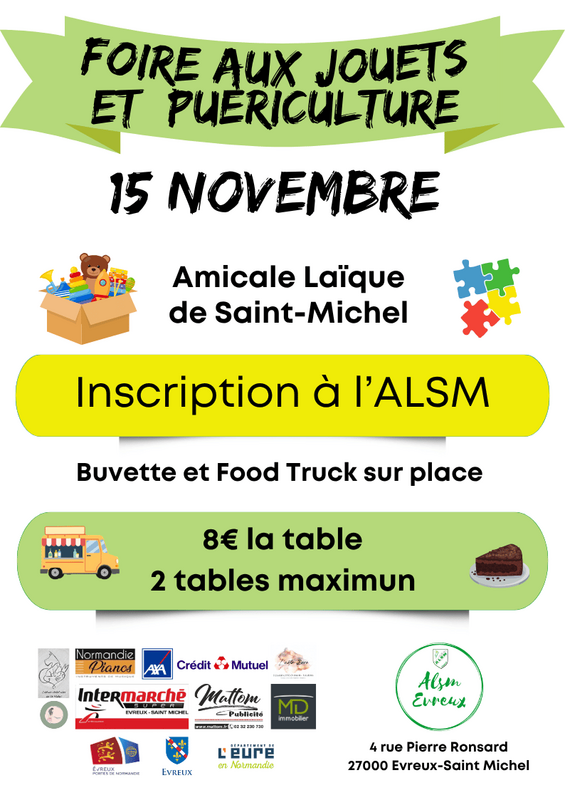 Foire aux jouets et puériculture