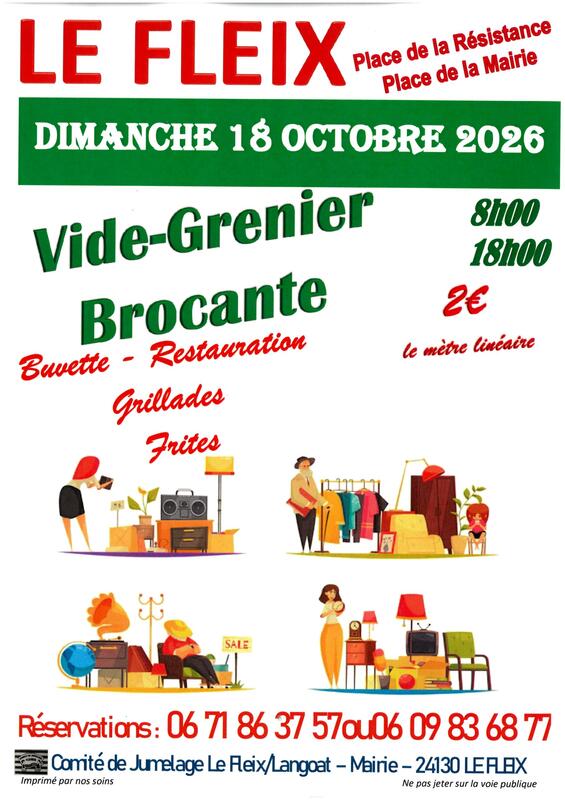 Vide grenier - brocante