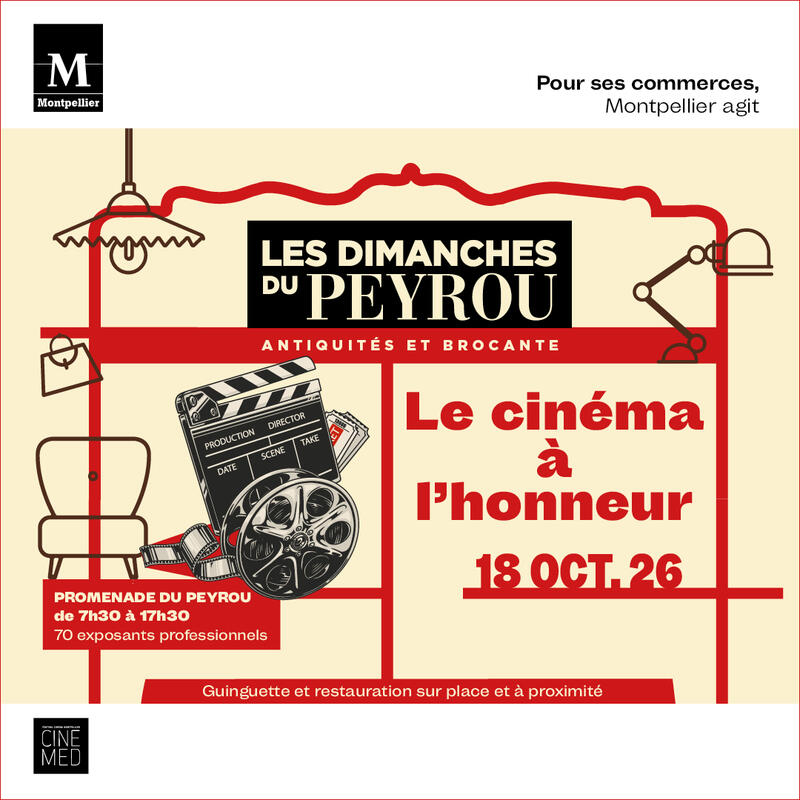Le cinéma à l'honneur - les dimanches du peyrou