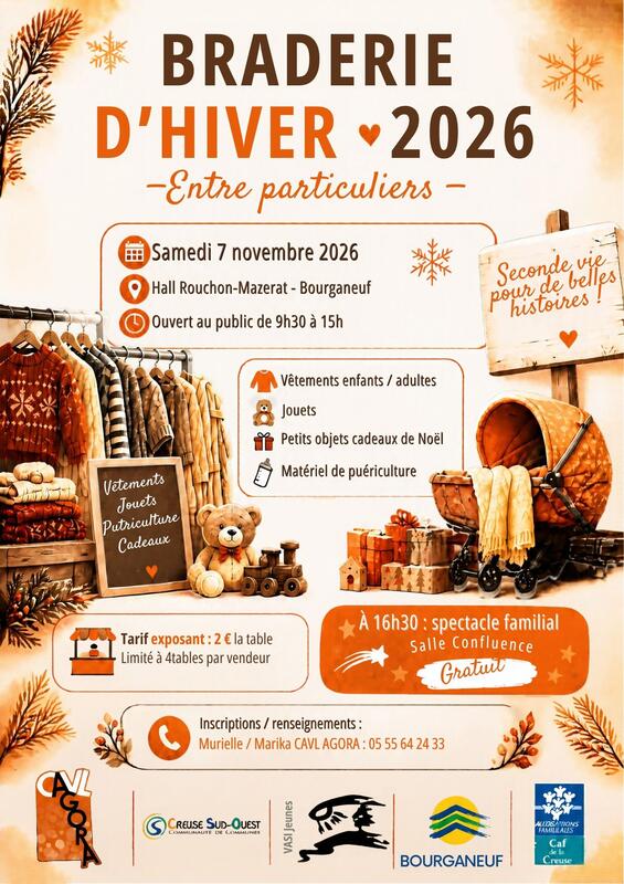 Braderie d'hiver 2026