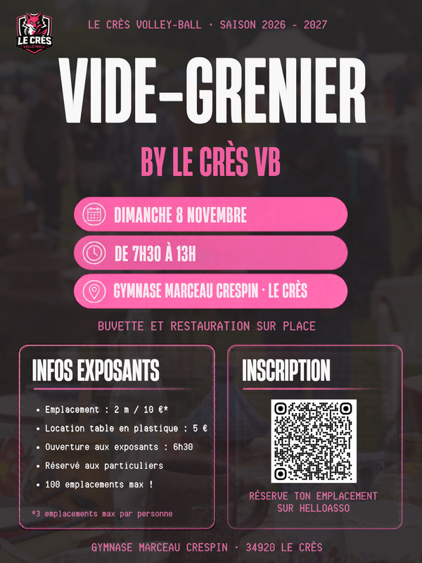 Vide grenier by le cres vb