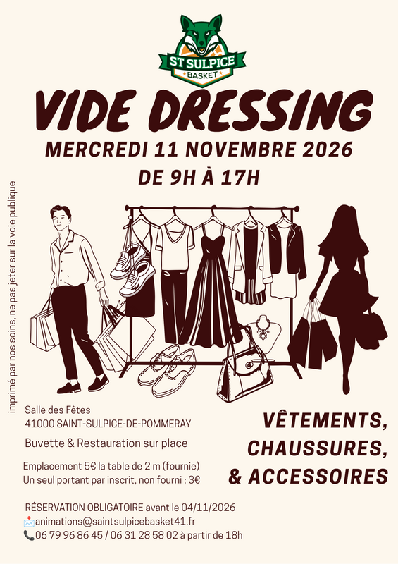 Vide dressing
