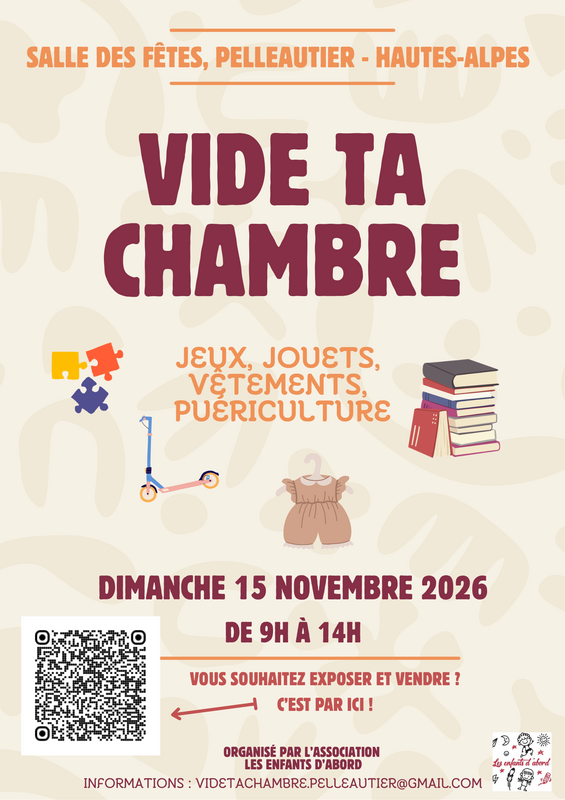 Vide ta chambre - association les enfants d'abord