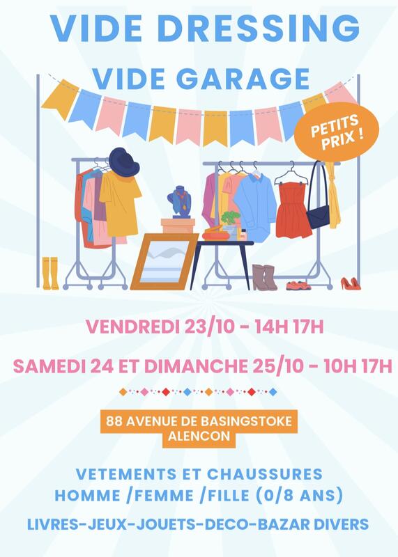 Vide dressing et vide garage