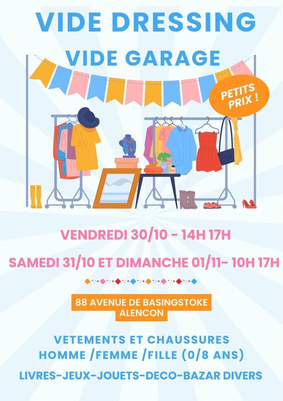 Vide dressing et vide garage