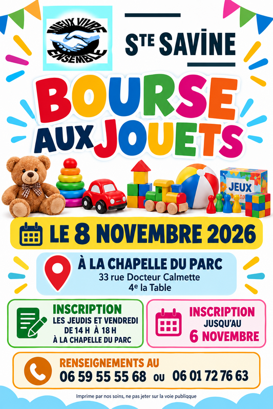 Bourse aux jouets