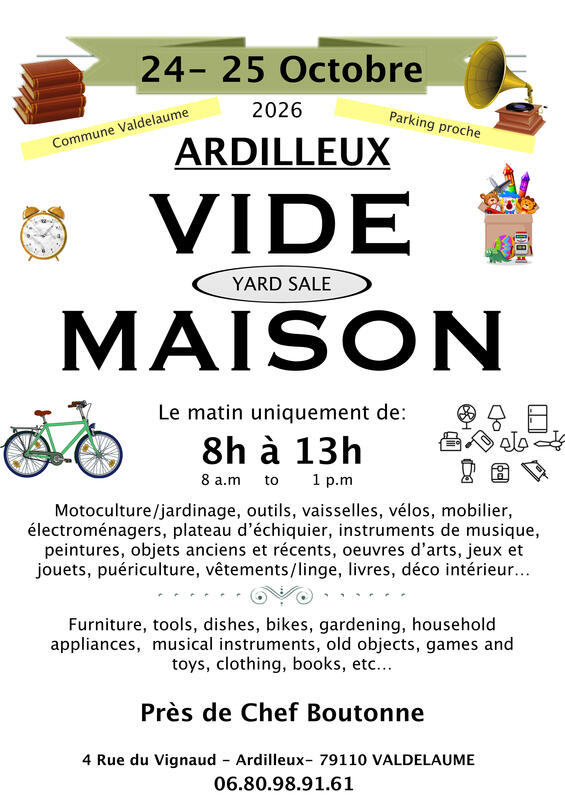 Vide maison
