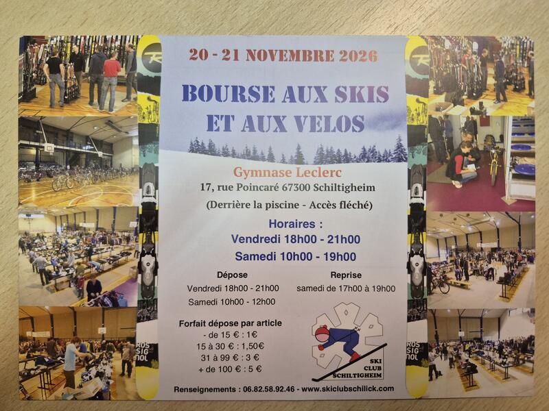 Bourse aux skis et vélos