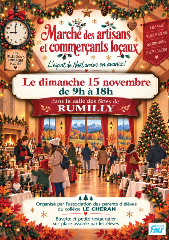 Marché des créateurs, artisans et commerçants locaux, on prend de l avance sur noel