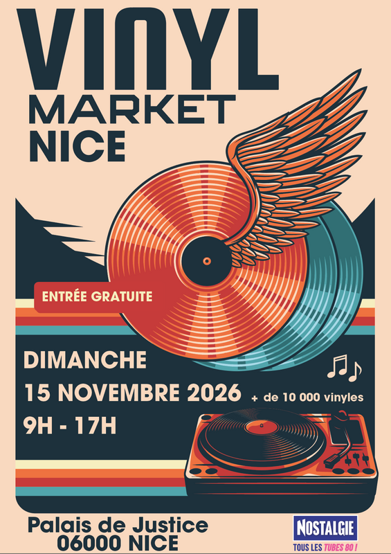 Vinyl market à nice
