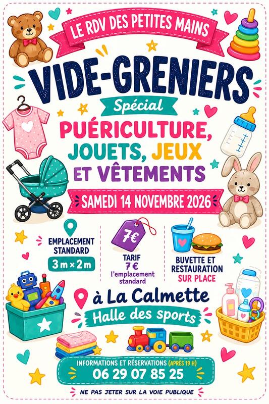 Vide grenier spécial enfants