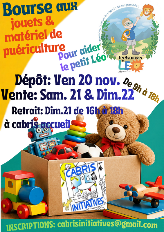 Bourse aux jouets - puériculture