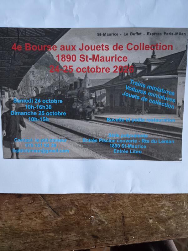 Bourse aux jouets de collection