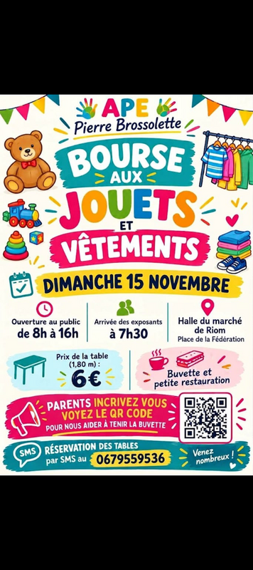 Bourse aux jouets