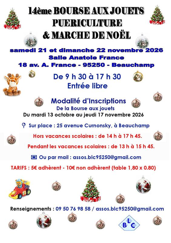 Bourse aux jouets et marché de noël
