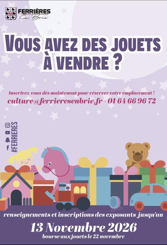 Bourse aux jouets