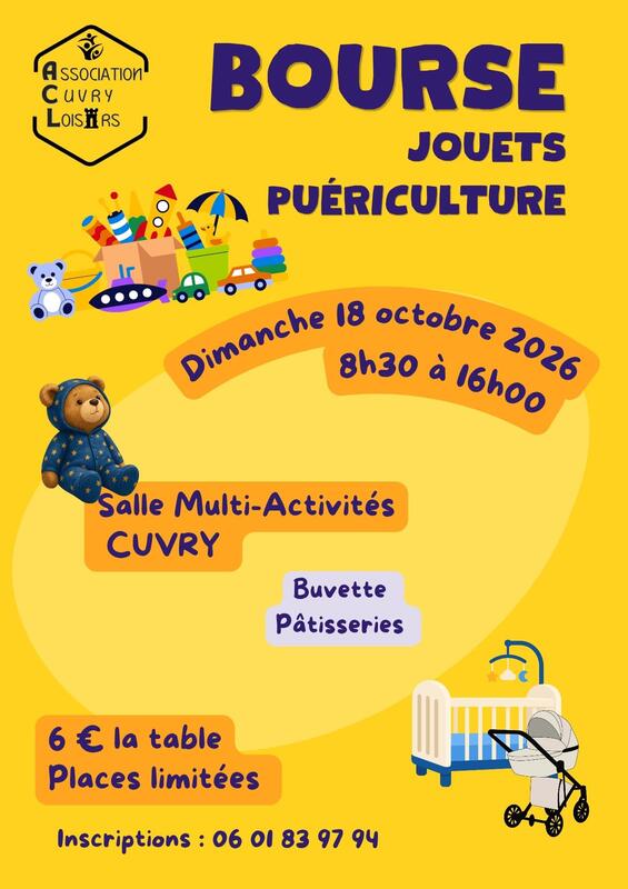 Bourse aux jouets et puériculture