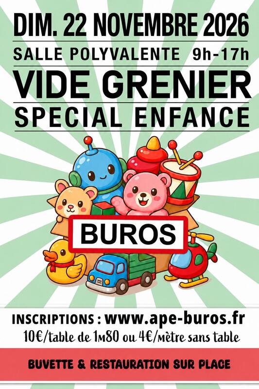 Vide grenier spécial enfance