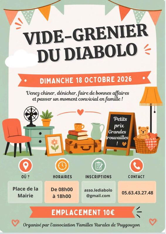 Vide grenier du diabolo