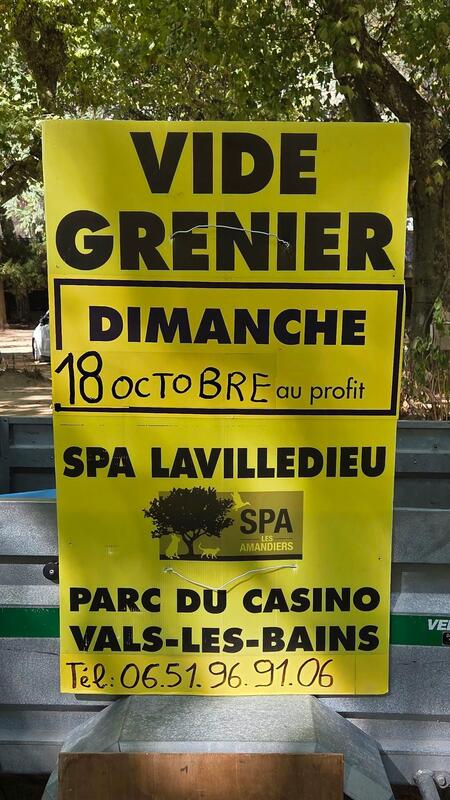 Vide grenier de la spa