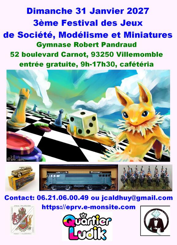 3ème salon des jeux de société - modélisme - miniatures