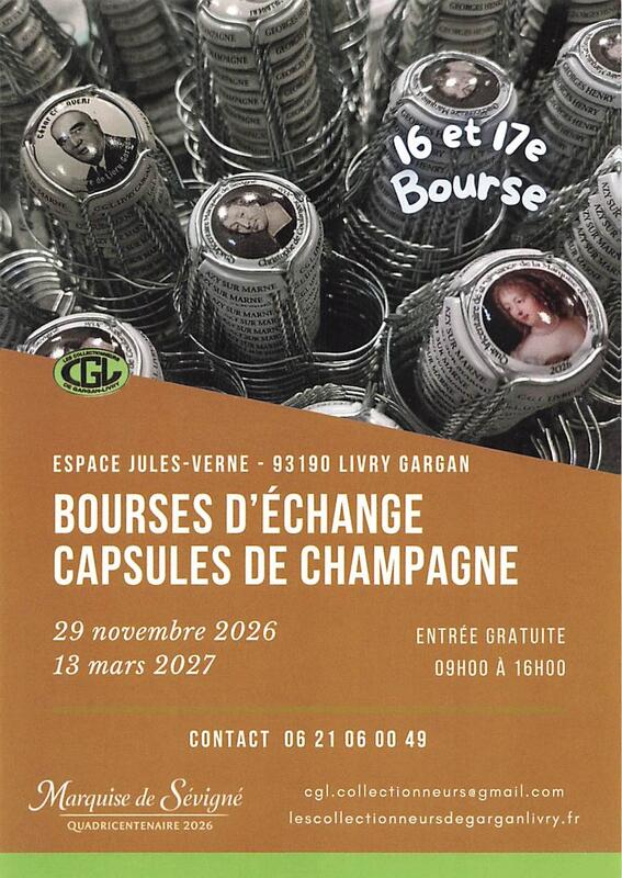Bourse aux capsules de champagne