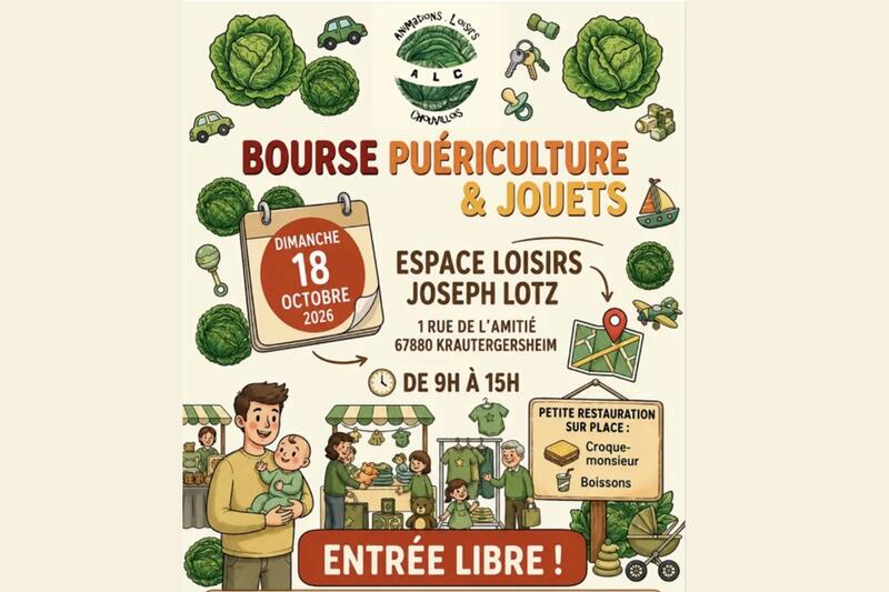Bourse aux jouets - puériculture