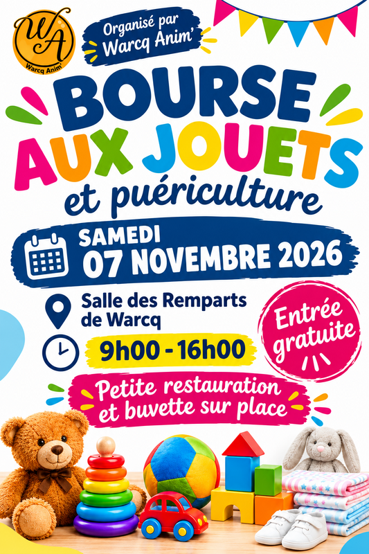 Bourse aux jouets et puériculture