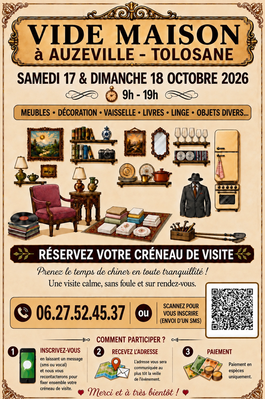Vide maison