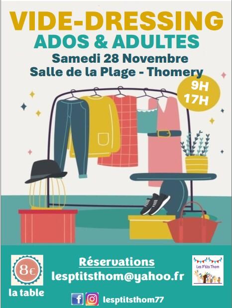 Vide dressing ados adultes
