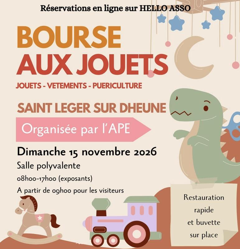4eme bourse aux jouets de l'ape