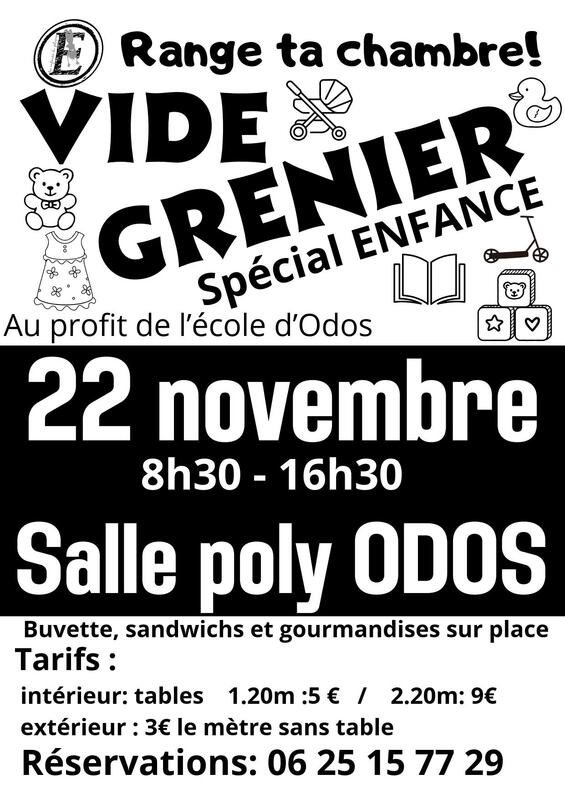 Vide grenier spécial enfance