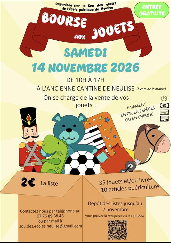 Bourse aux jouets et livres