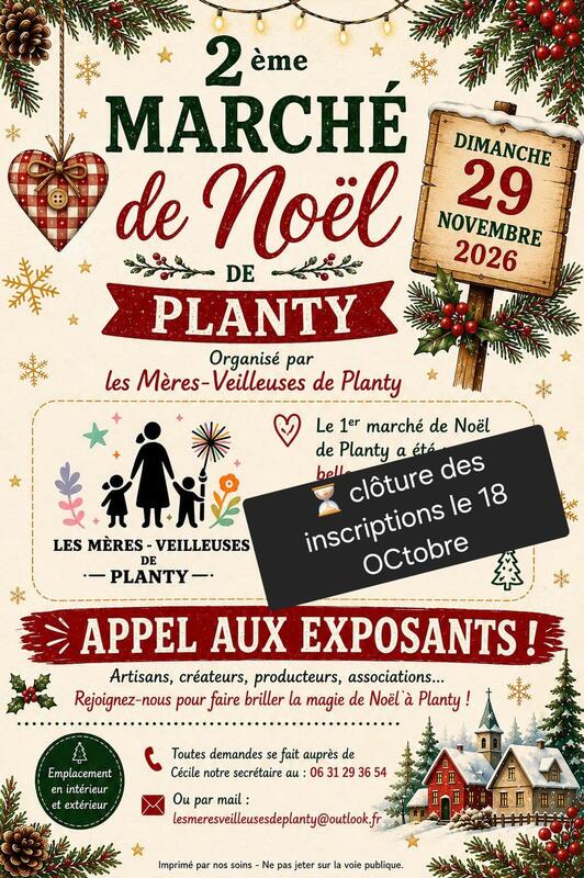 2eme édition du marché de noël de planty