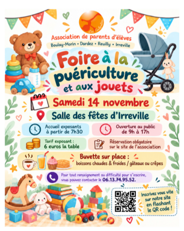 Foire aux jouets et à la puériculture