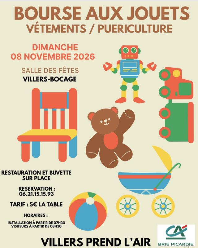 Bourse aux jouets et puériculture