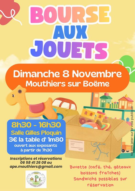 Bourse aux jouets