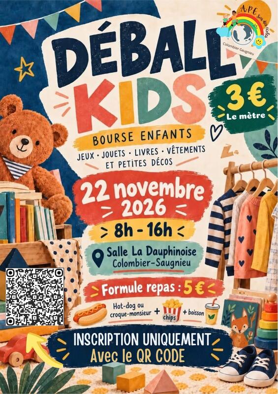 Deball kids - vide grenier spécial enfants
