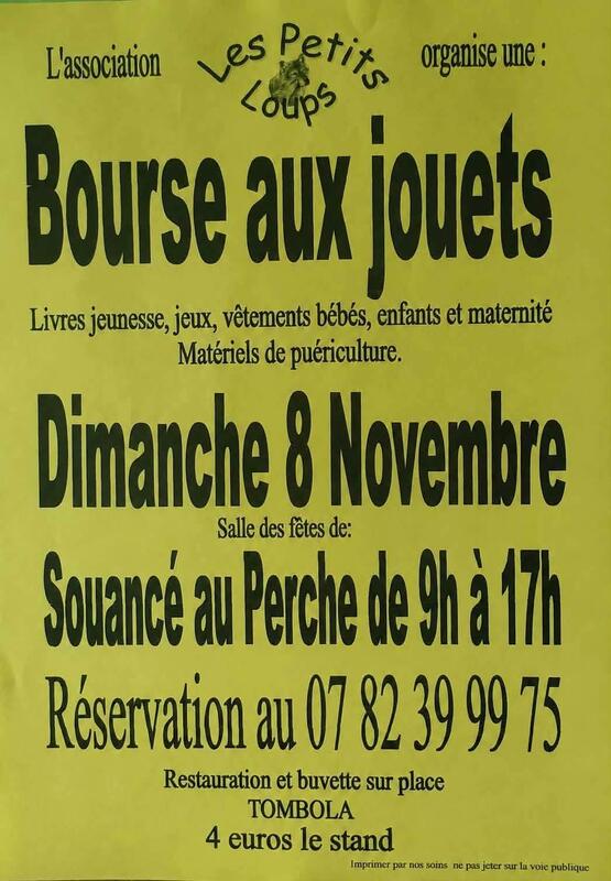 Bourse aux jouets des petits loups