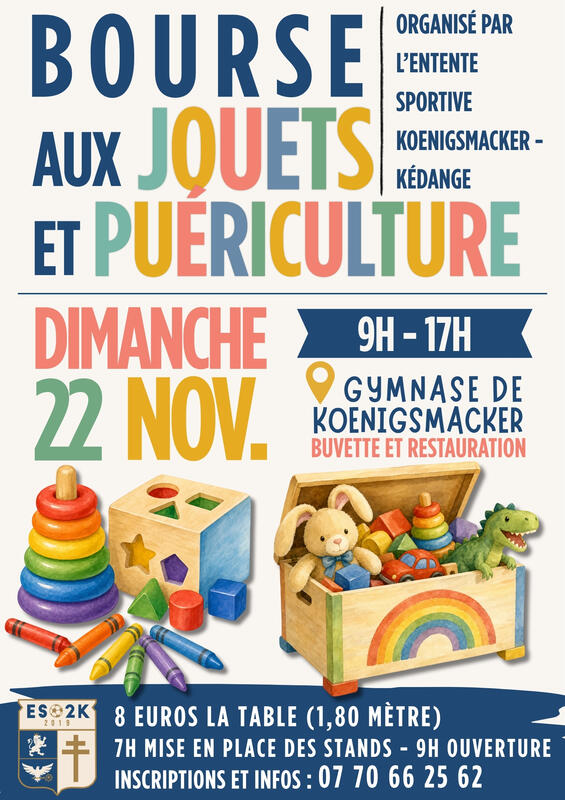 Bourse aux jouets et puériculture