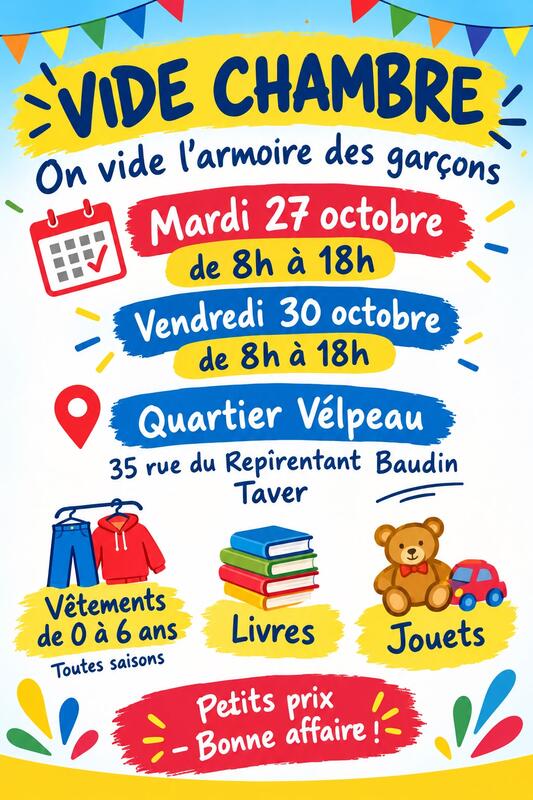 Vide dressing enfant