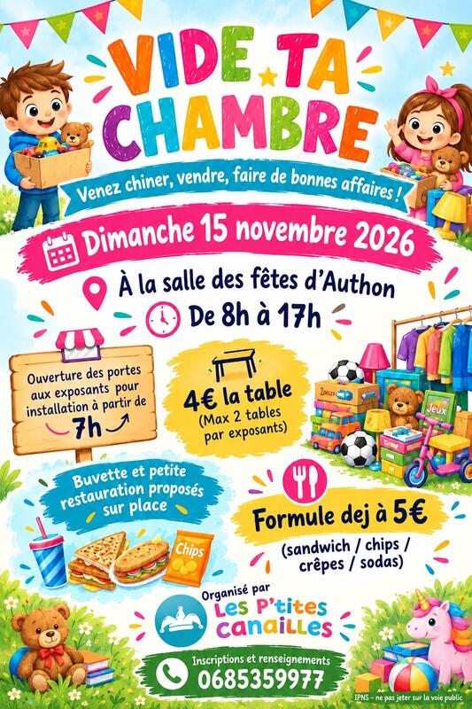 Vide ta chambre
