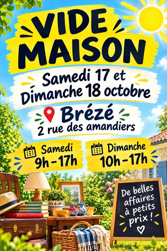 Vide garage - vide maison